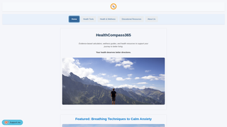 Thumbnail of healthcompass365.com