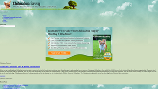 Thumbnail of chihuahuasavvy.com