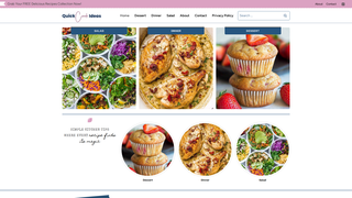 Thumbnail of quickcookideas.com