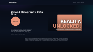 Thumbnail of apertureapi.com