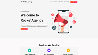 Thumbnail of rocketagency.net