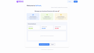 Thumbnail of qotrack.com