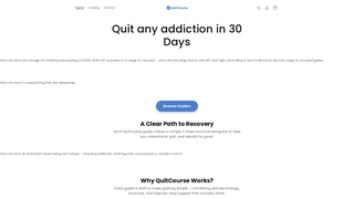 Thumbnail of quitcourse.com