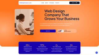 Thumbnail of webdesigncompanyon.com