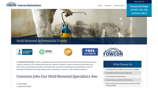 Thumbnail of pensacolamoldremediation.com
