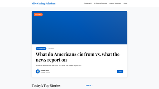Thumbnail of vibecodingisbullshit.com