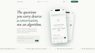 Screenshot of divine-chat.com