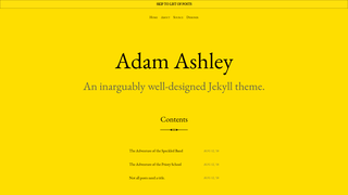 Thumbnail of ajashley.com