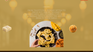 Screenshot of ardaassweets.com