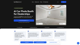 Screenshot of carphotobooth.com