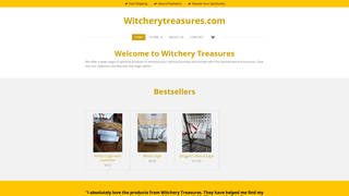 Thumbnail of witcherytreasures.com