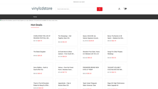 Thumbnail of vinylcdstore.com