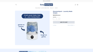 Thumbnail of easywashpod-us.com