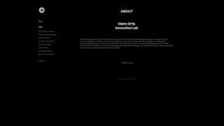 Thumbnail of claireortiz.com