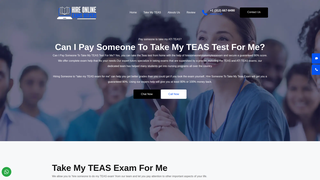 Thumbnail of hiresomeonetotakemyteasexam.com