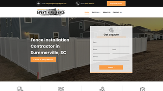 Thumbnail of everythingfenceinstallationcompany.com