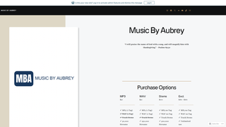 Thumbnail of playmusicbyaubrey.com