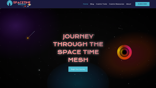 Thumbnail of spacetimemesh.com