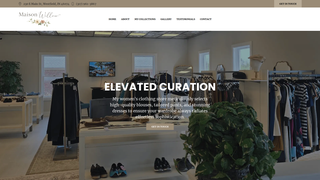 Screenshot of maisonwillowwestfield.com