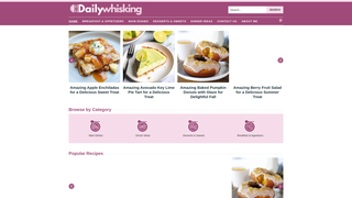 Thumbnail of dailywhisking.com