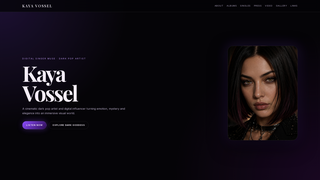 Screenshot of kayavossel.com