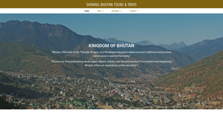 Thumbnail of shiningbhutan.com