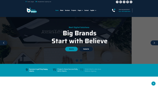 Thumbnail of believe-agency.net