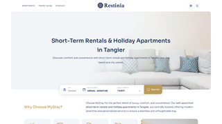 Thumbnail of restinia.com