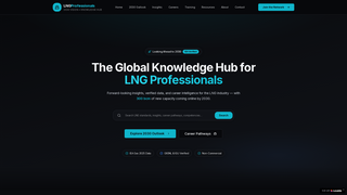 Screenshot of lngprofessionals.com