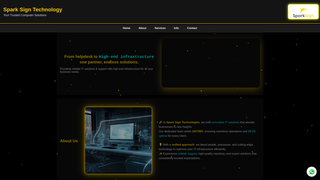 Thumbnail of sparksigntechnologies.com
