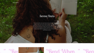 Thumbnail of serenadavis.org