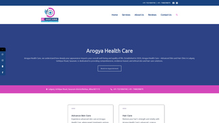 Thumbnail of arogyahealthskincaresasaram.com