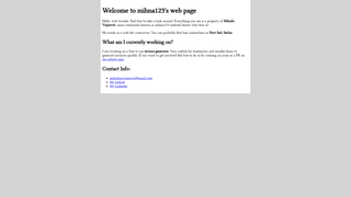 Screenshot of mihna123.com