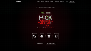 Screenshot of hackastra.tech