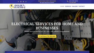 Thumbnail of goldenelectricga.com