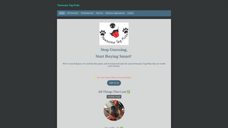 Thumbnail of pawsometagpicks.com