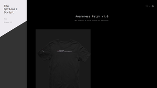 Thumbnail of theoptionalscript.com