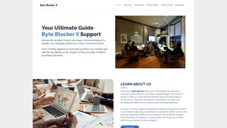 Thumbnail of byteblockerx.com