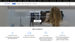 Thumbnail of suclara.com