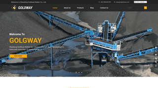 Thumbnail of goldwayconveyorbelt.com