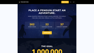 Screenshot of penguinstones.com