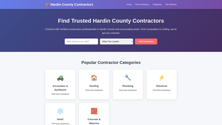 Thumbnail of hardincountycontractors.com