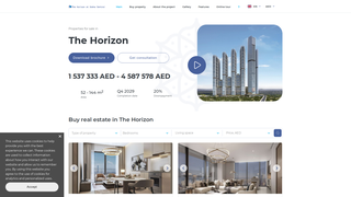 Thumbnail of the-horizon-at-sobha-central.com