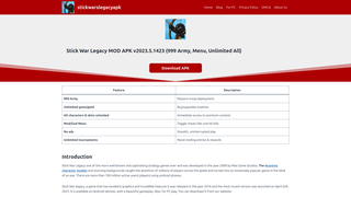 Thumbnail of stickwarslegacyapk.com