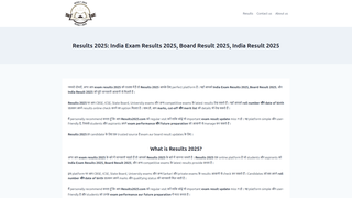 Thumbnail of results-2025.com