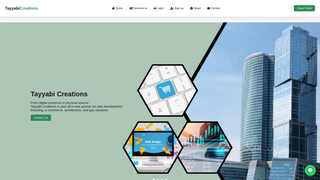 Thumbnail of tayyabicreations.com