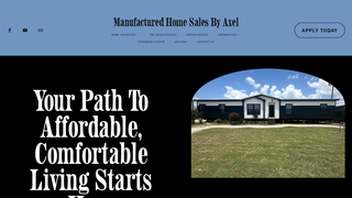 Thumbnail of manufacturedhomesbyaxel.com