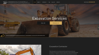 Thumbnail of shenandoahvalleyexcavatingllc.net