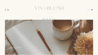 Thumbnail of vivandblush.com