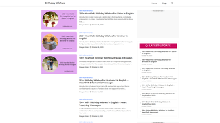 Thumbnail of birthdywishes.com